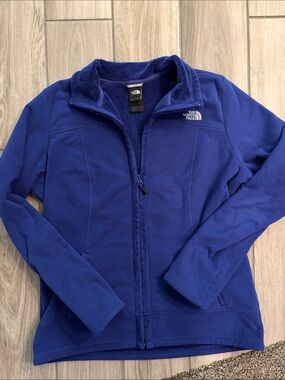 The North Face Women's Full-Zip Teddy Fleece Jacket - Royal Blue